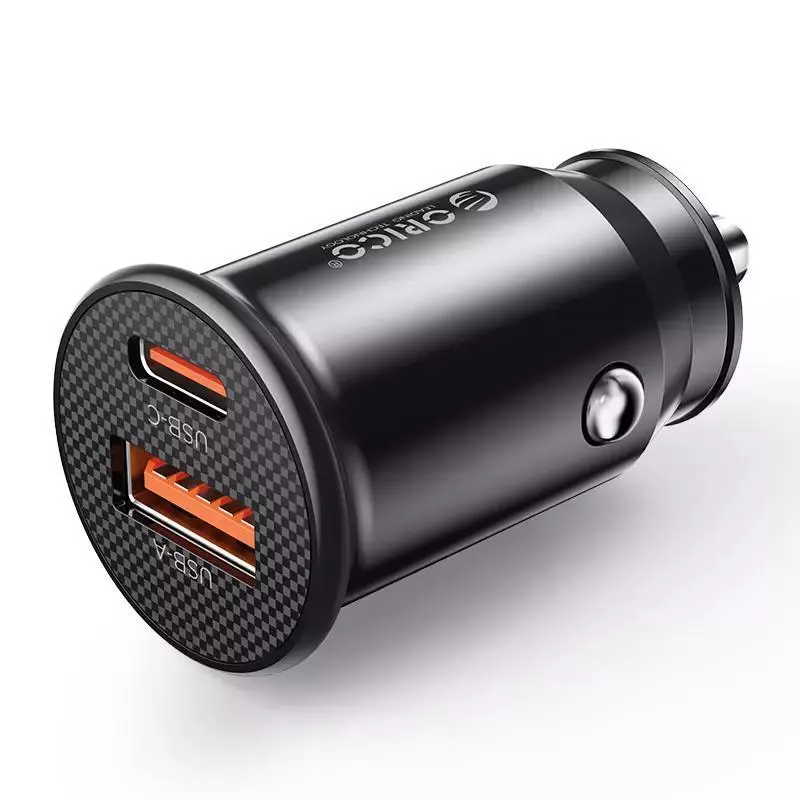 ORICO PowerMini 30W Dual Port Fast Charging Car Charger - PM-30-1A1C - view 2