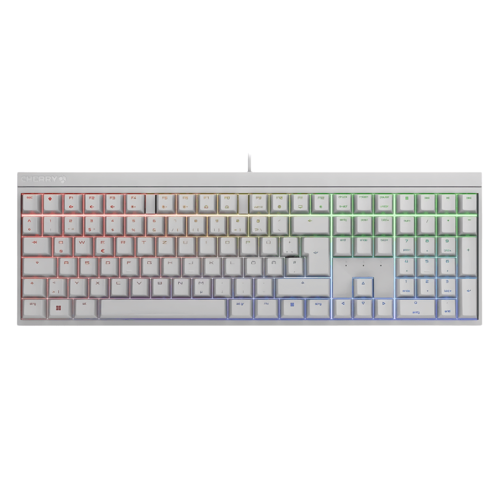 Cherry MX Mechanical Gaming Keyboard White MX 2.0S RGB - view 2